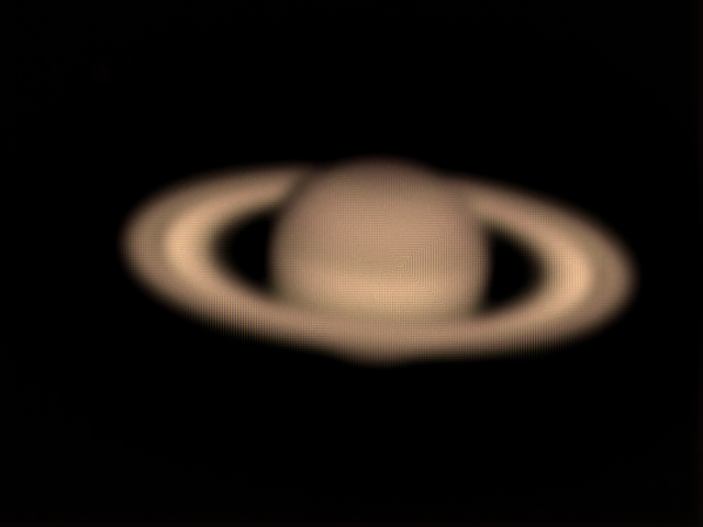 토성의 모습 [800mm 주망원경] 이미지