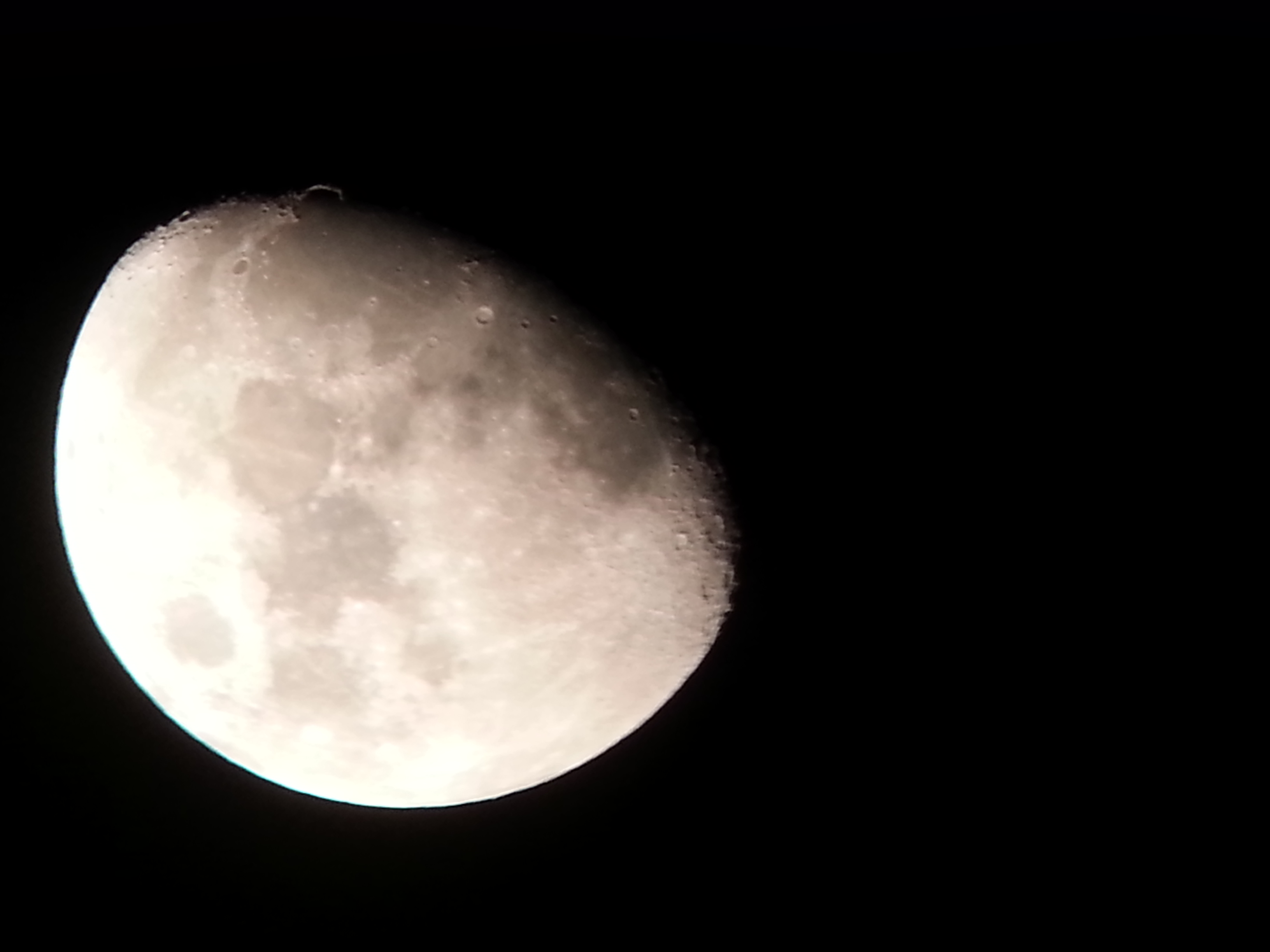 1월30일금요일 천문캠프에서 달을 담았네요 이미지